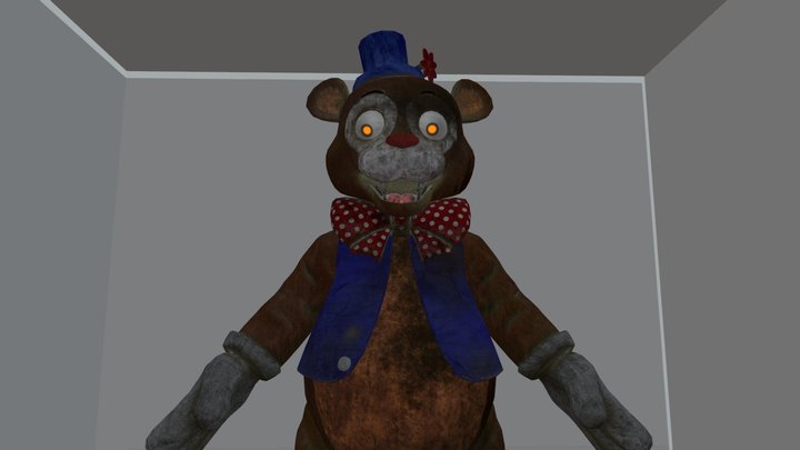 Circus Freddy Mimic Costume 3D Model