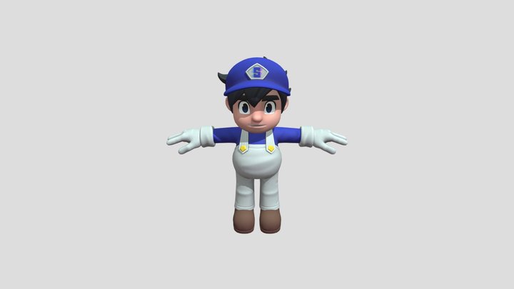 Smg4 The atudor the vídeo The Mdavigp 3d model 3D Model