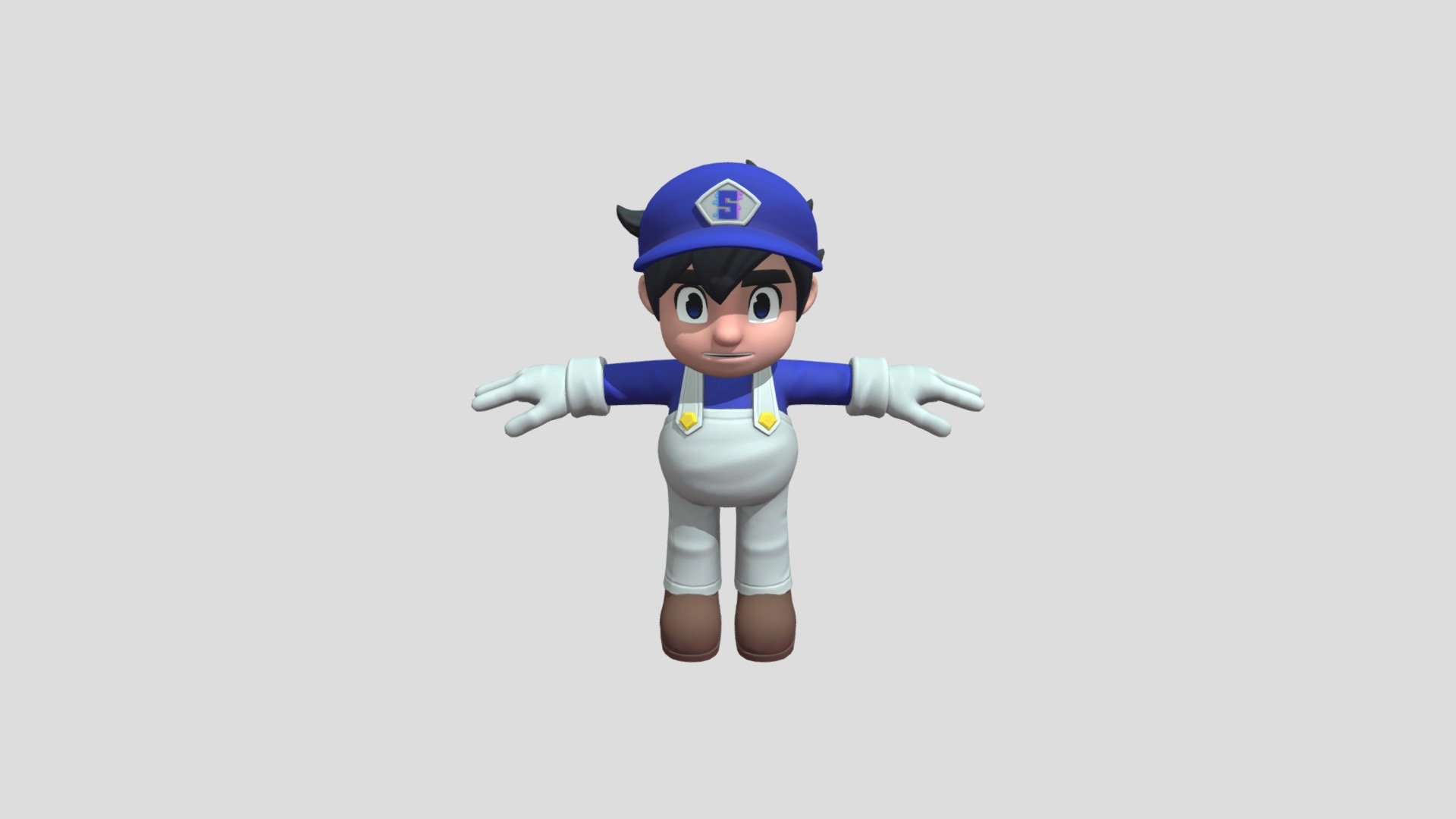 Smg4 The atudor the vídeo The Mdavigp 3d model - 3D model by The ...