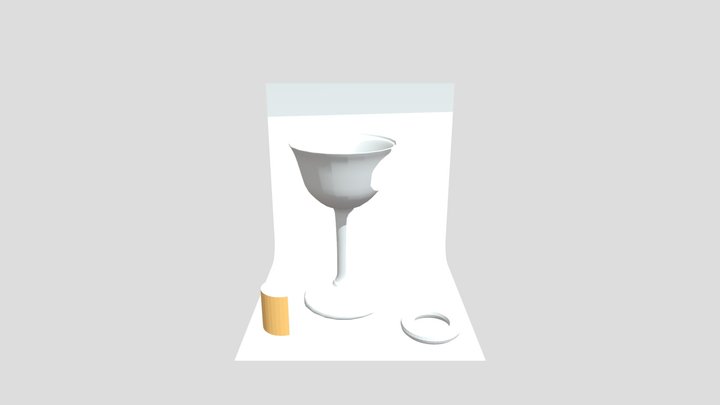 664230002_wine_glass_latch_model 3D Model