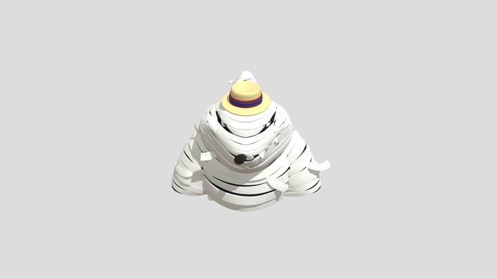 FUD Mafia #289 - Shark Mummy 3D Model