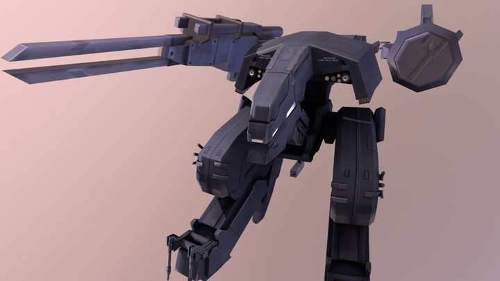 Metal Gear Rex (Team Fortress 2) 3D Model