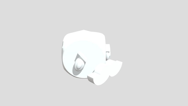 Mustash Man 3D Model