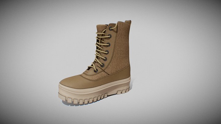 Real Boot – Gratis 3D-model STL