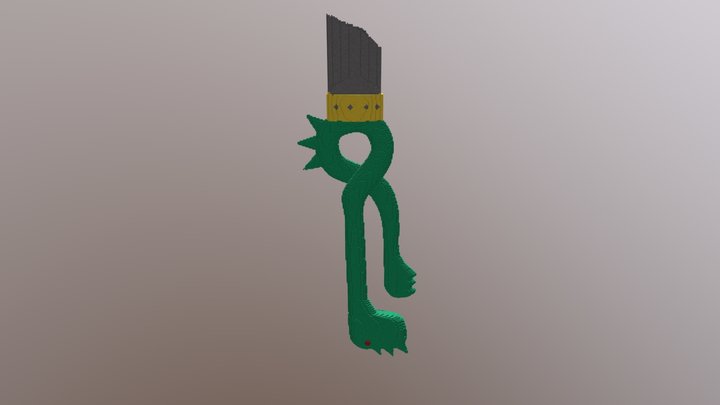 Dragon Handle 3D Model