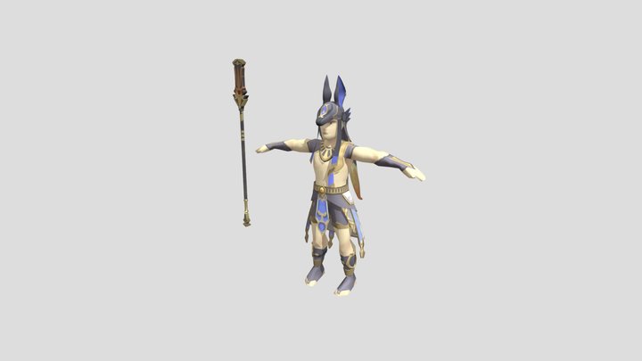 Genshin Impact - Cyno Outfit for Project Zomboid 3D Model
