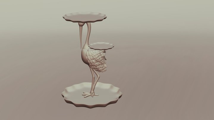 whithebird 3D Model