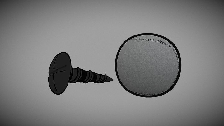 Inktober #2 - Mindless (Screwball) 3D Model