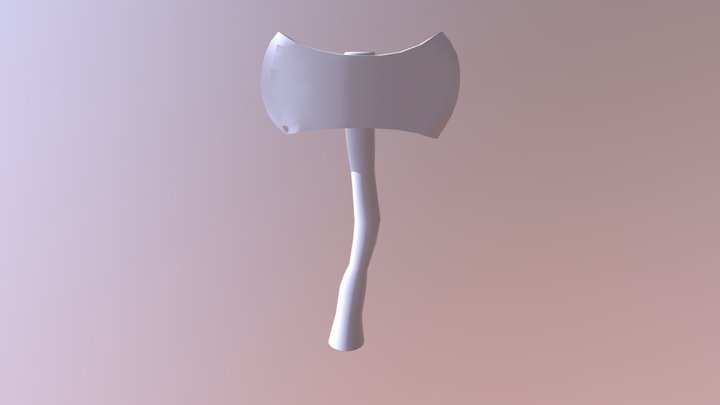 Smithja Axe Project Finished 3D Model