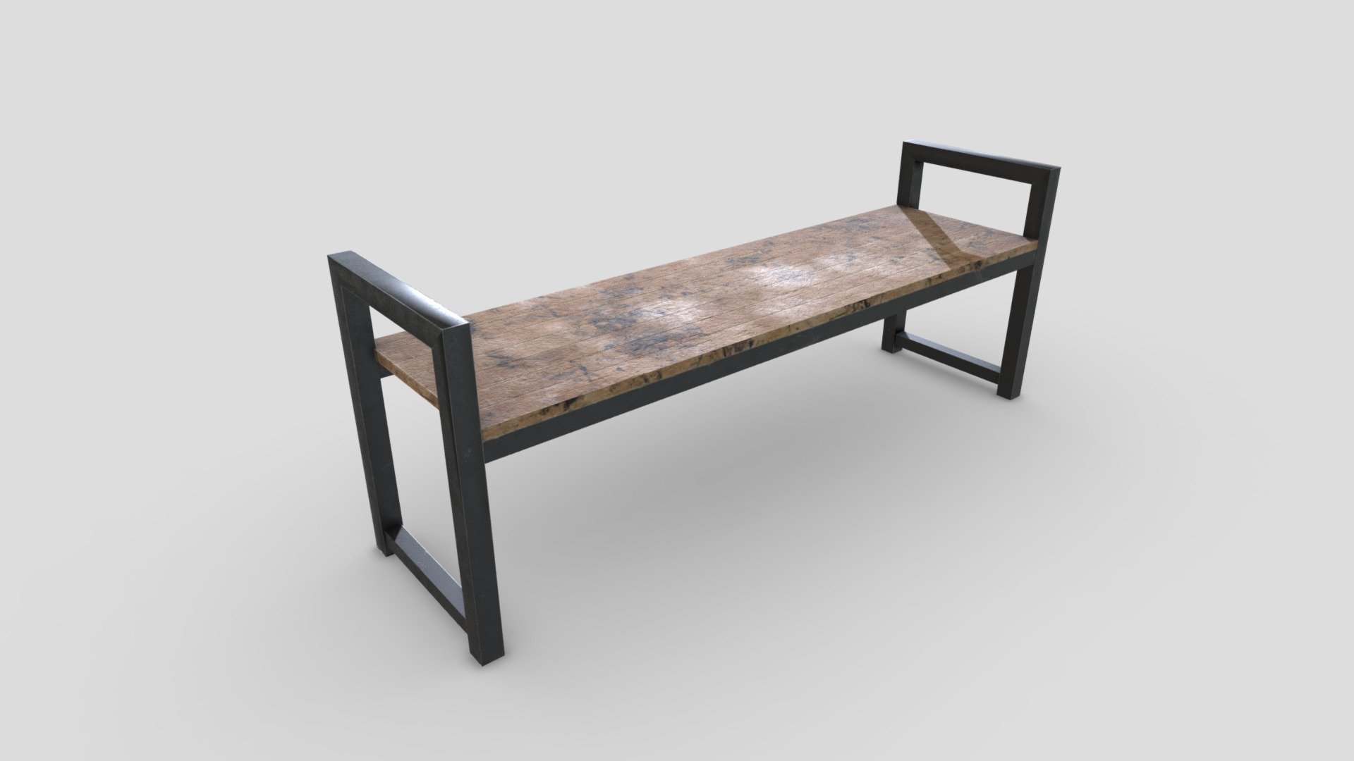 Bench00 - Street Kitbash Collection