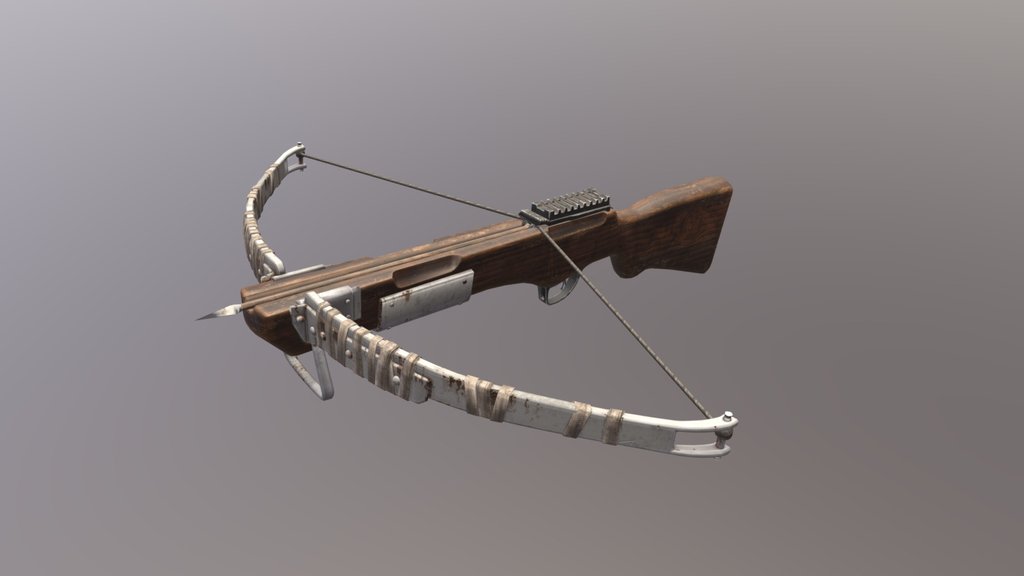 Procedural Crossbow – Game-Ready 3D Weapon Asset
