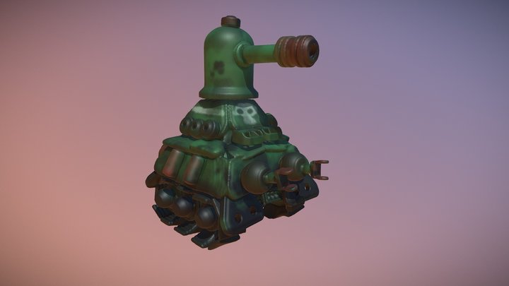Lil Tank 3D Model