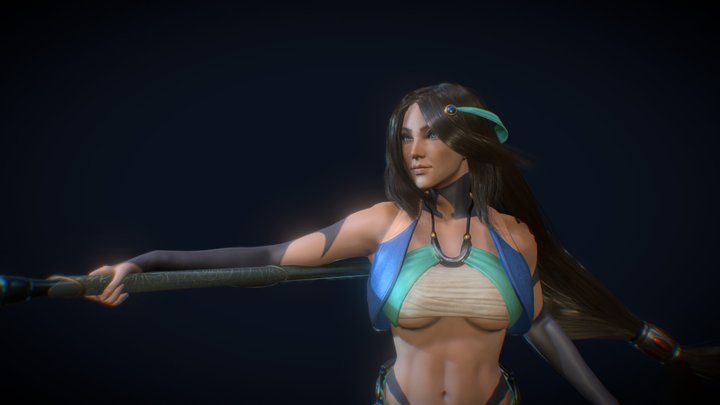 Sadeena 3D Model
