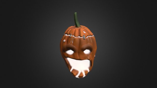 Soyer_Tristan_B2C2_pumpkinhead halloween 3D Model