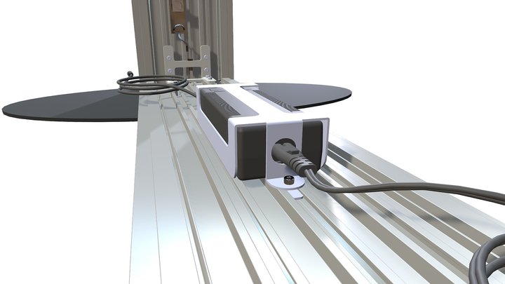 Ref: 701 07, Transformer Mounting Bracket 3D Model