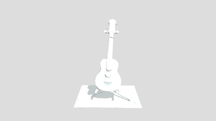 ウクレレ(大学課題) 3D Model