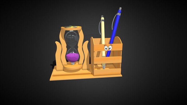 Pen holder 3D Model