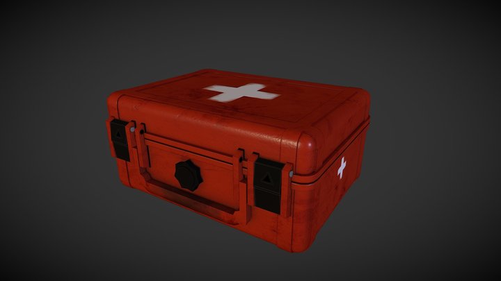 Emergency Medical Box 3D Model