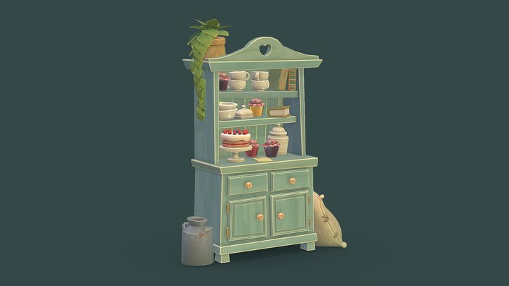 Sweet Shelves 3D Model