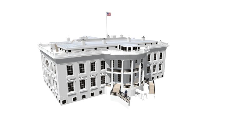 The White House 3D Model