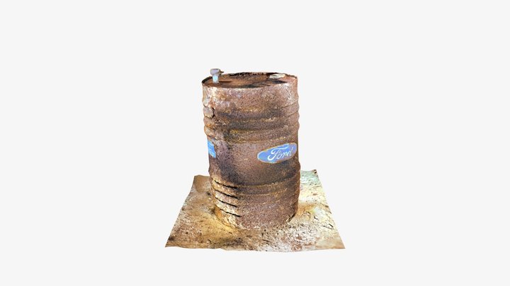 Underground limestone quarry - Ton 3D Model