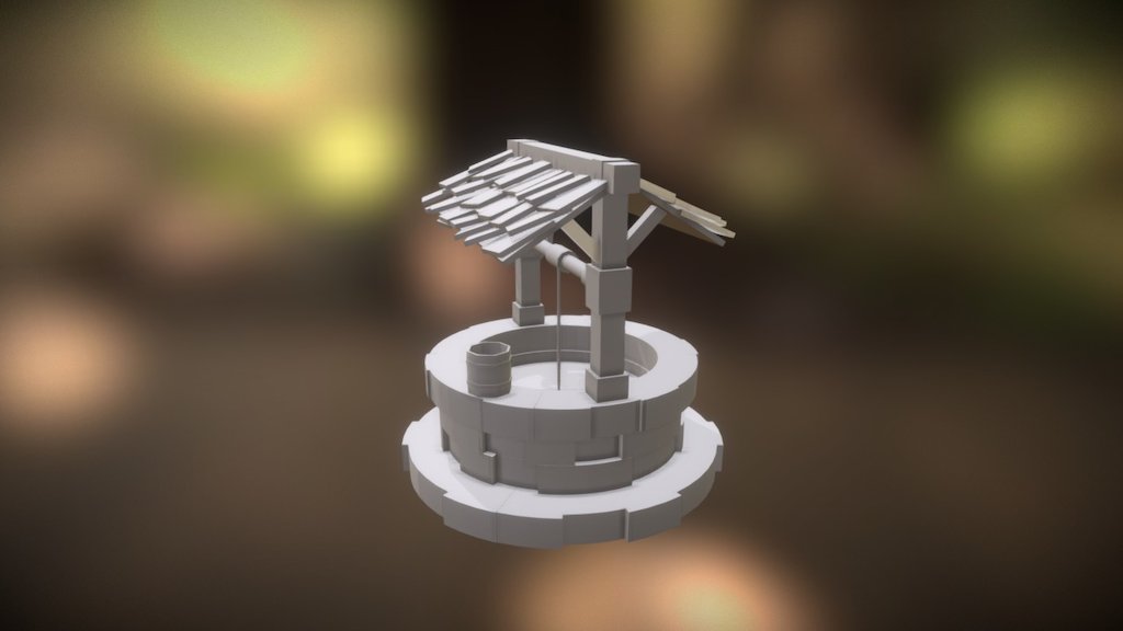 Water well - 3D model by antonmnc [4c2d91e] - Sketchfab