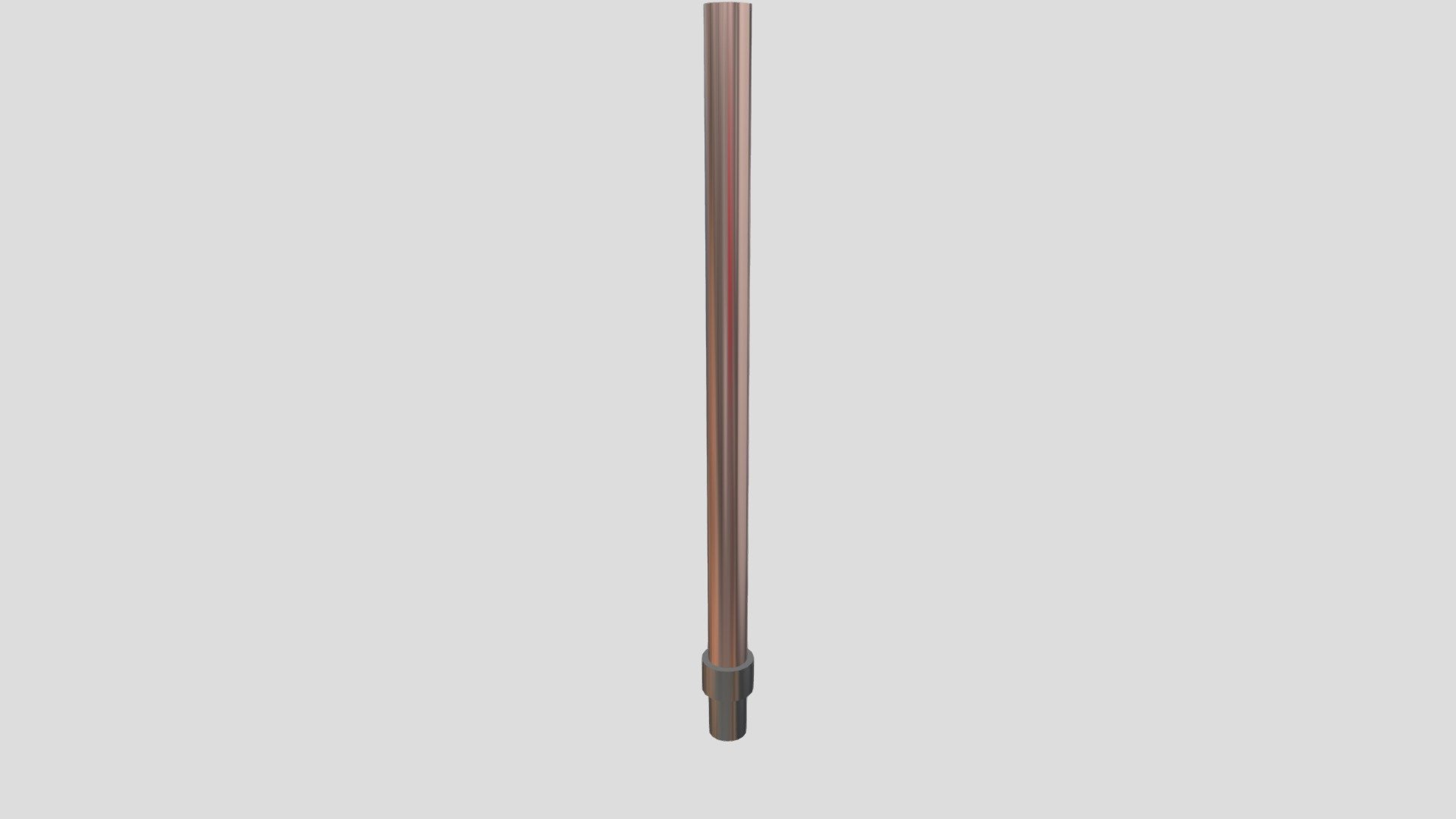 Copper Pinch Off Tube 6,35 mm With One Adapter — Sketchfab embed 3D viewer