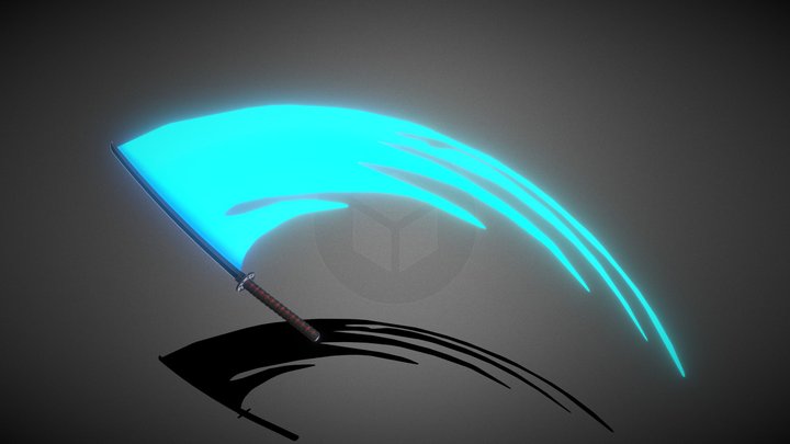 Anime style katana – Modelo 3D gratuito STL