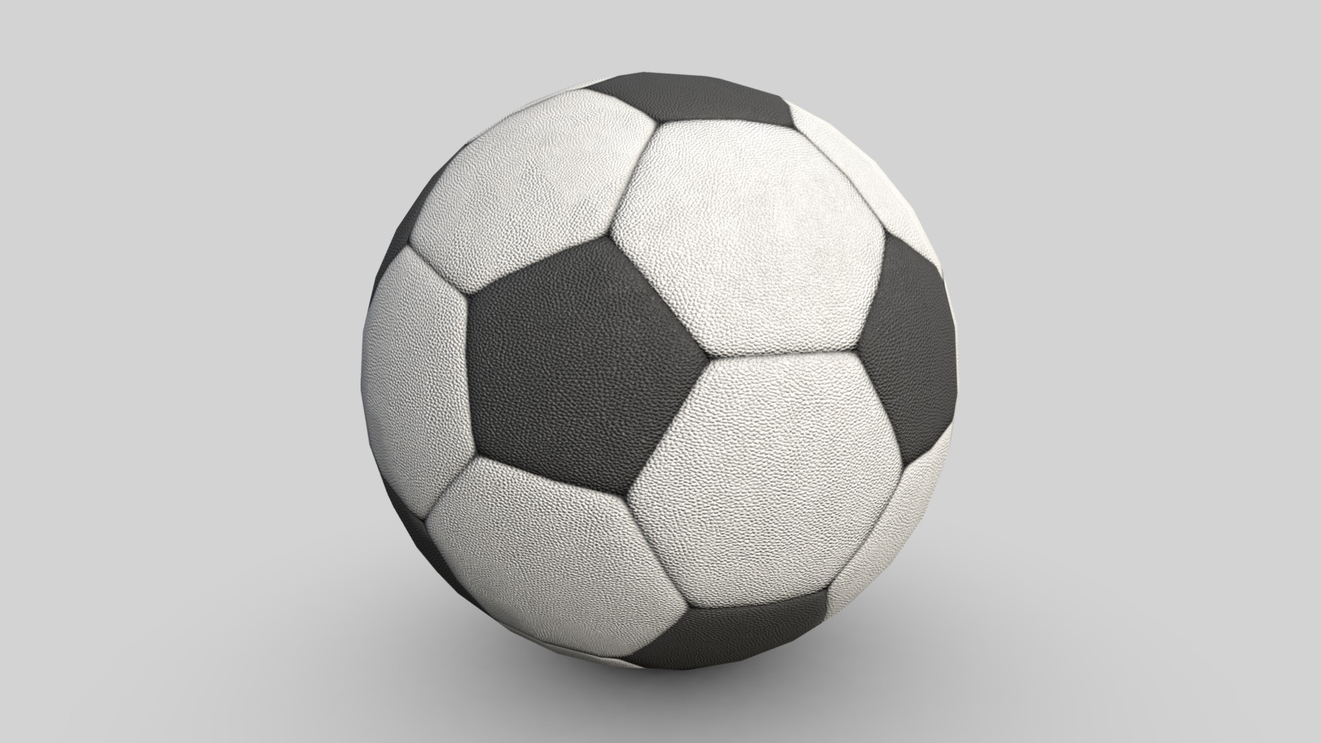 3D model Soccer Ball "New" - This is a 3D model of the Soccer Ball "New". The 3D model is about a football ball on a white background.