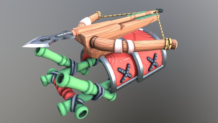 Crossbow 3D Model