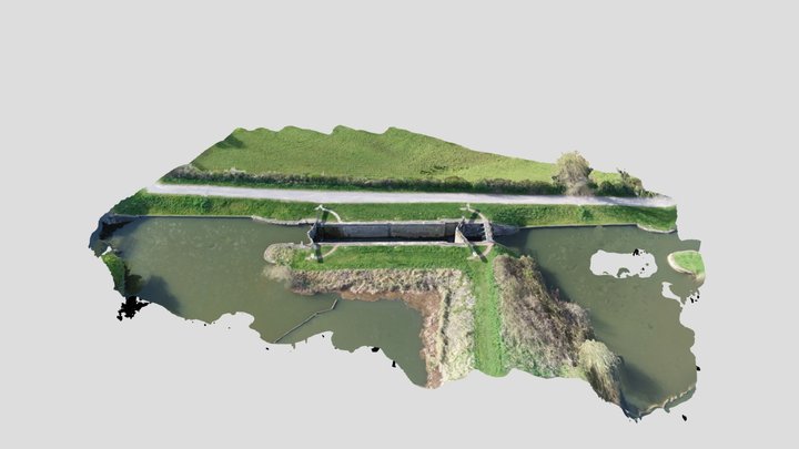 Caen Hill Lock 2 3D Model