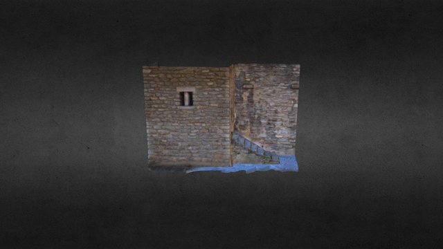 Muralla Vitoria-Gasteiz Obra social Caja-Vital 3D Model