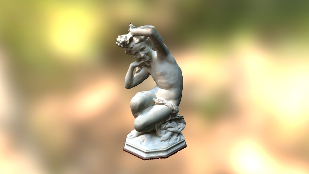 The girl with the Conch Shell