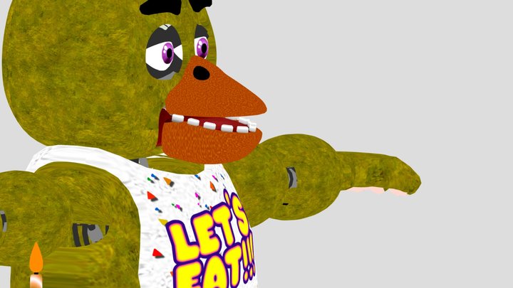 Chica the chicken 3D Model