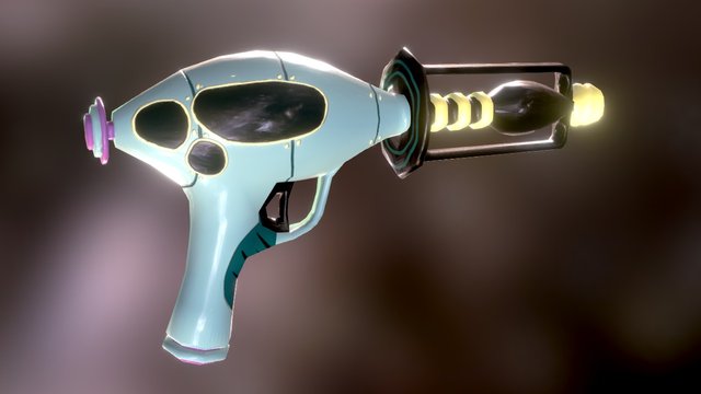 Ray Gun 3D Model