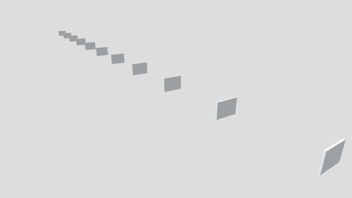 Peninsula Hotel segmented floors 3D Model