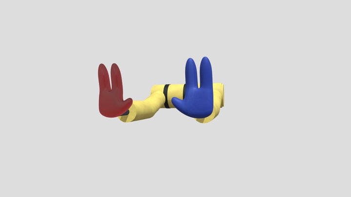 Gorilla Tag Grabpack 3D Model
