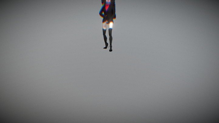 Speakerwoman 3D Model