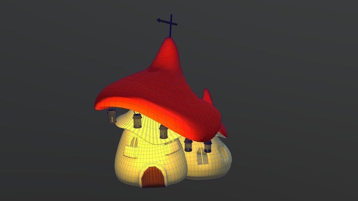 Fairy's dream house 3D Model