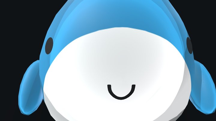 Frank the Shark 3D Model