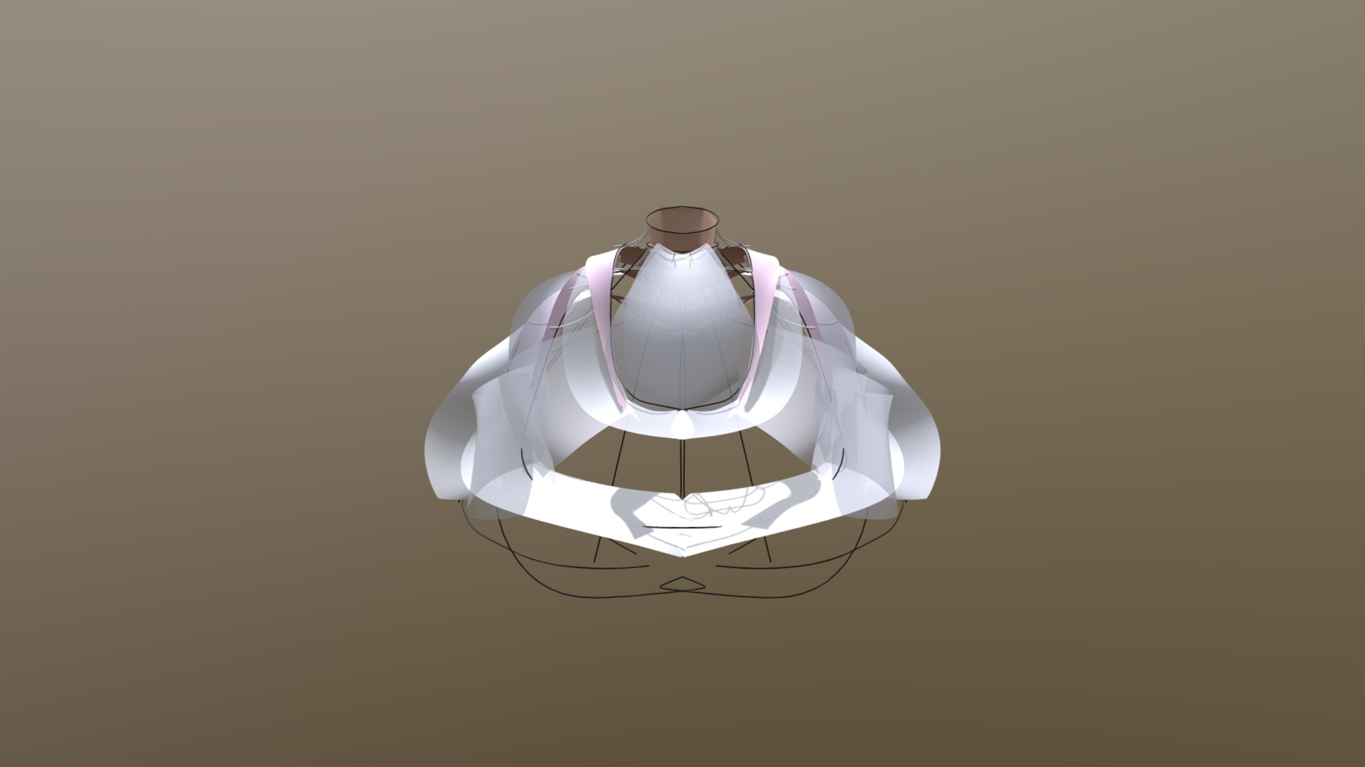 Custom Inked 3D Hoop Skirt - Lycra main image 1