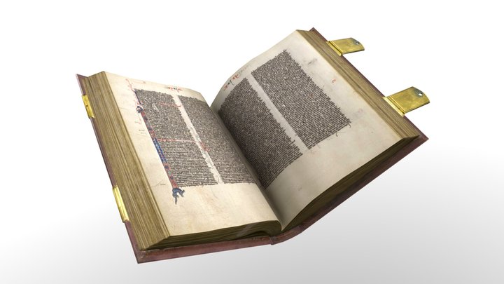 Bible 3D Model