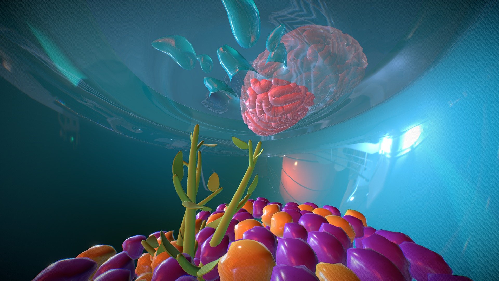 Brain In A Fish Tank 3D Model By Itzel Martinez ItzelMartinezFelix Brain In A Fish Tank 3D Model By Itzel Martinez ItzelMartinezFelix