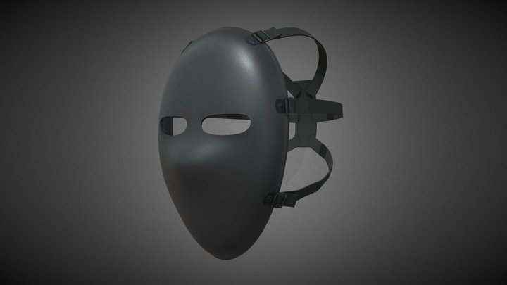 Ballistic Mask 3D Model