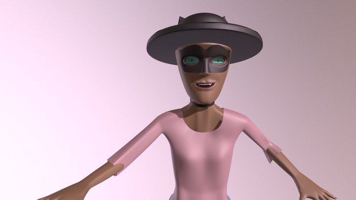 Full character 3D Model