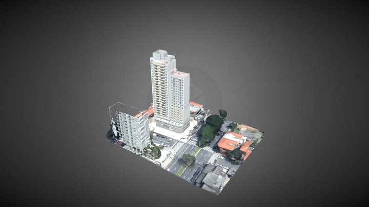 Arch Nazare map 3D Model