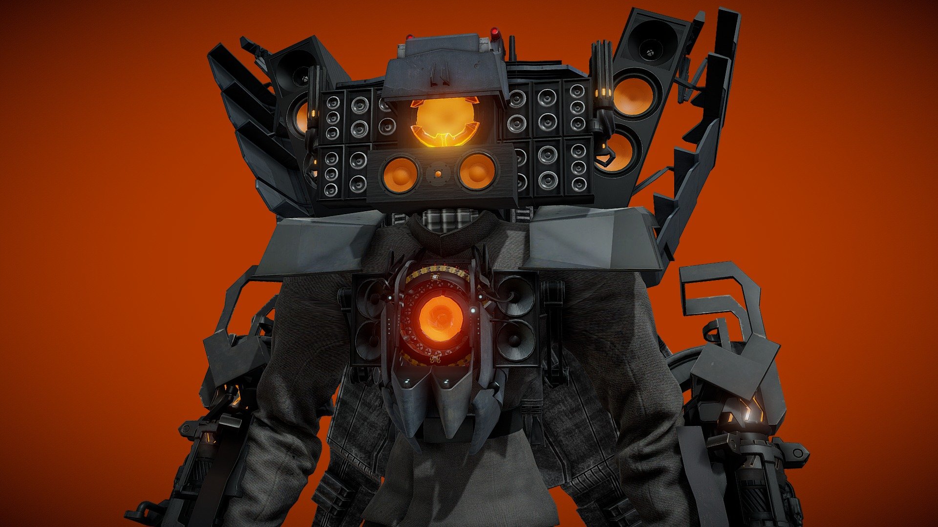 Titan Radioman 2.0 - Download Free 3D model by Elite Big Speakerman ...