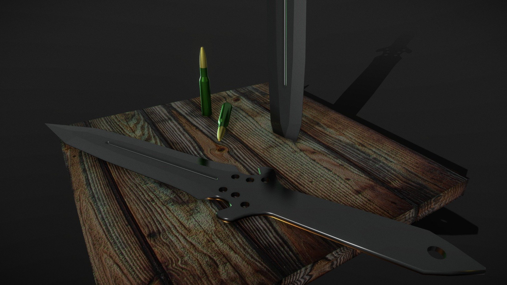 knife & bullet
