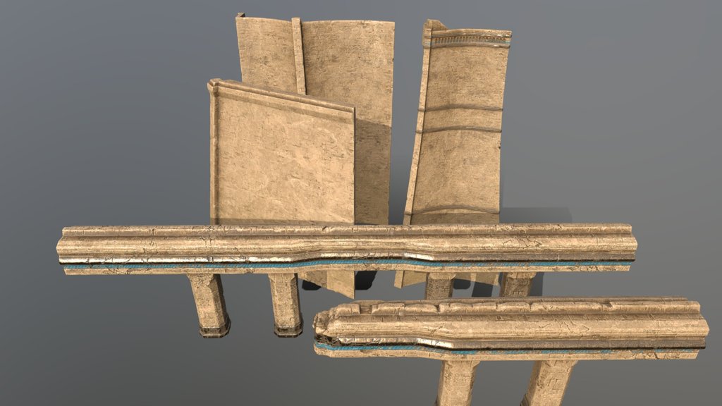Desert Fortress Structures