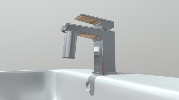 MB0086_ECO BUBBLE AIR不鏽鋼微氣泡起波器 3D Model